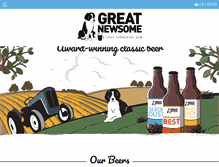 Tablet Screenshot of greatnewsomebrewery.co.uk